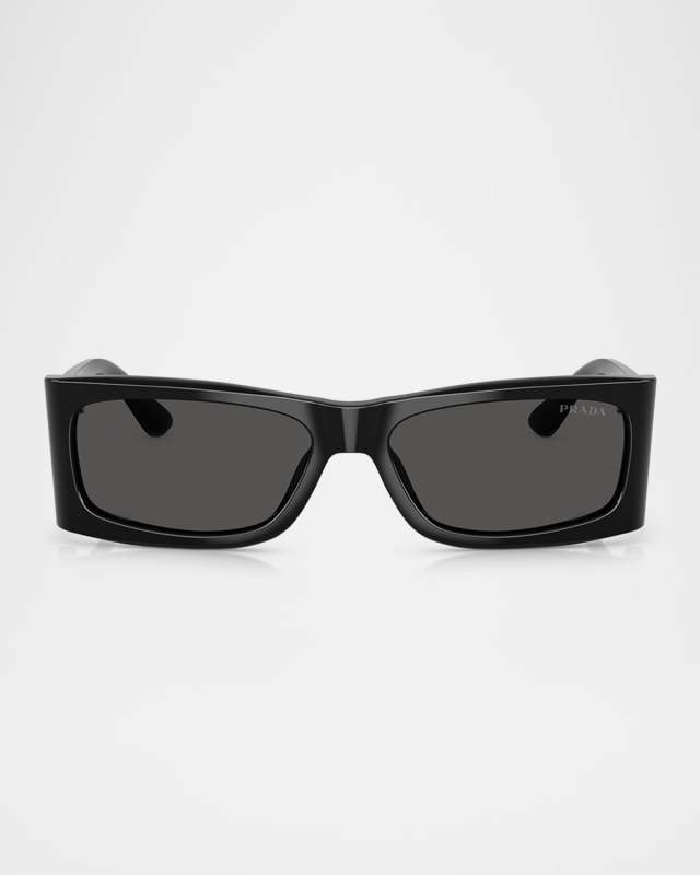 B03S Rectangular Acetate Sunglasses